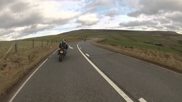 Biker Miraculously Saved From a Crash Over a 40 Foot Cliff