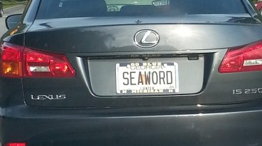 20 Bucks Says You Can't Get the C-Word on Your License Plate