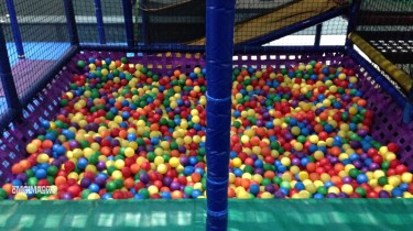 The Ball Pit started out like a big bowl of Skittles