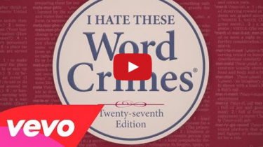 Weird Al Word Crimes