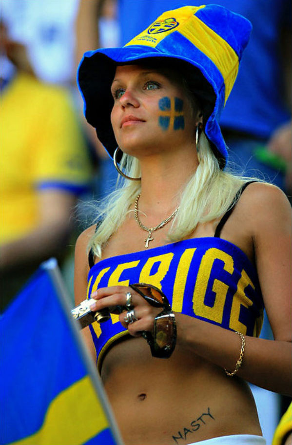 Sweden Hot World Cup Fan