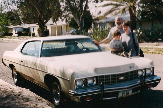 Vlad the 1973 Impala License Plate Idaho