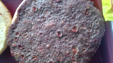 A Hamburger Patty From an American High School