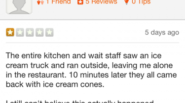 Taco Santo Yelp Review Ice Cream Truck