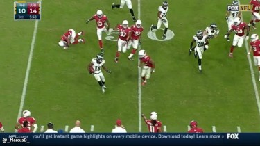 Jeremy Maclin destroys Gatorade stand