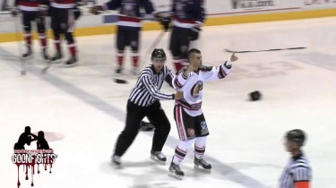 Guillaume Coude Knocks Out Dylan Garrioch