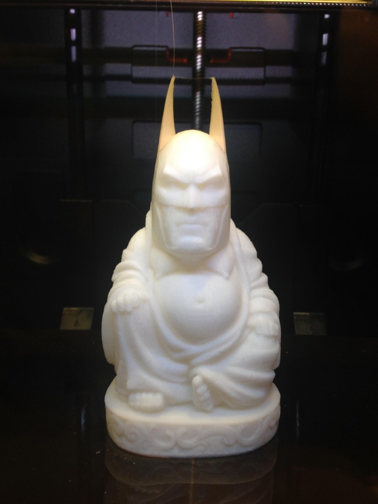 A 3D Printed Batman Buddha