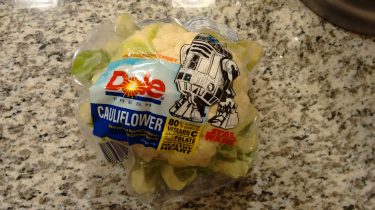 Star Wars R2-D2 Dole Cauliflower